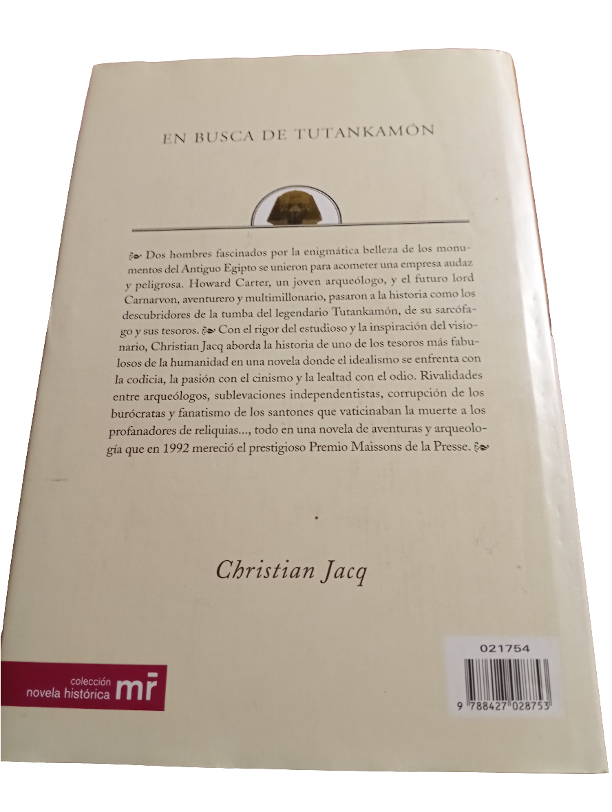 En busca de Tutankamón. Christian Jacq