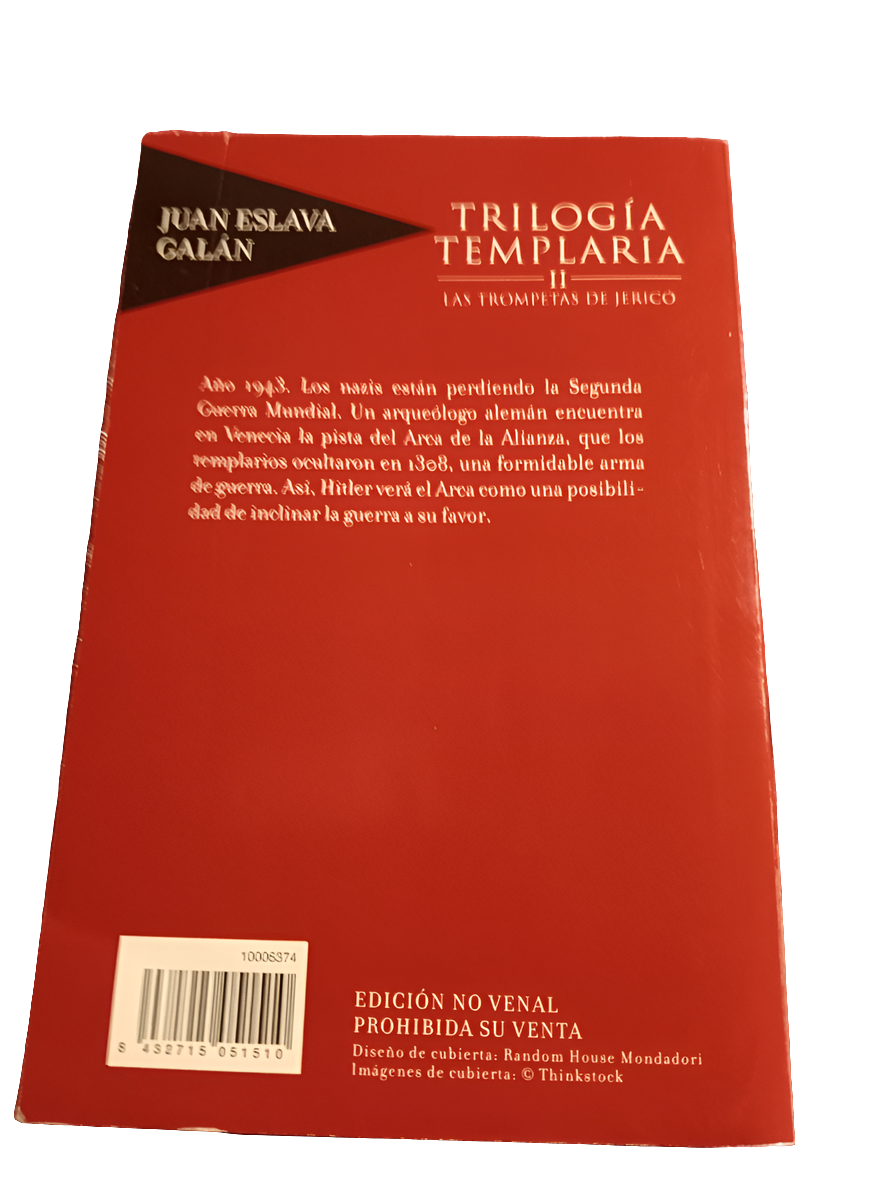 Las trompetas de Jericó. Trilogía templaria. Juan Eslava Galán