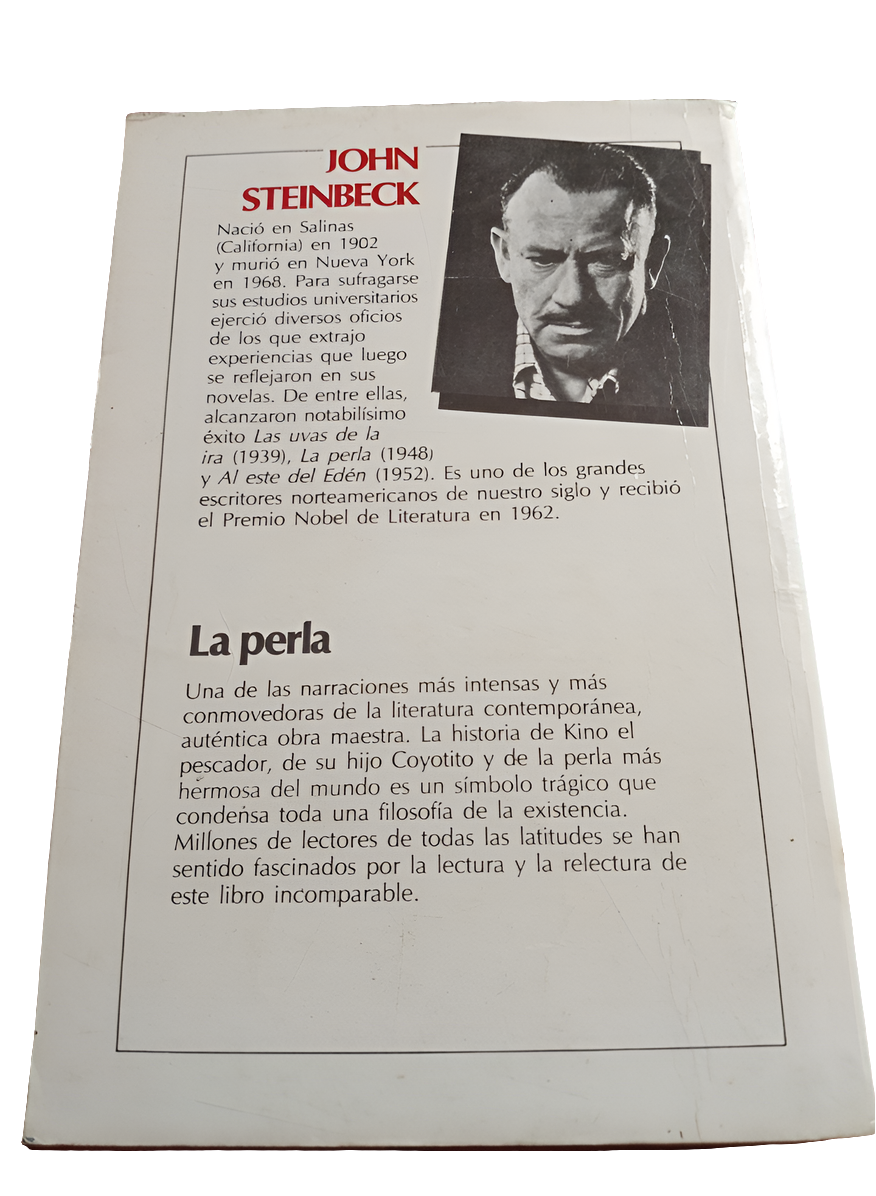 La perla. John steinbeck